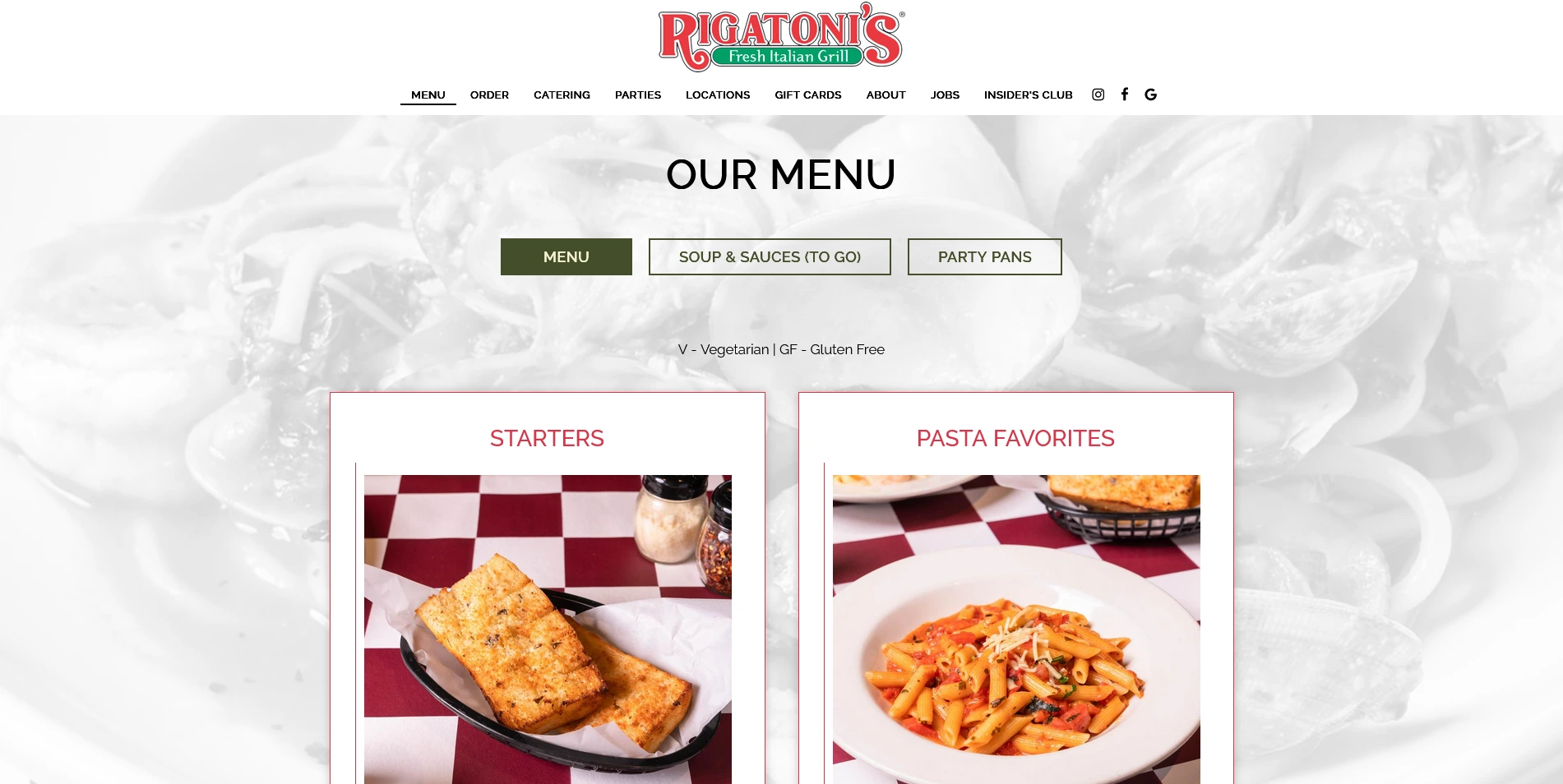 Strizzi’s Restaurant – Fremont